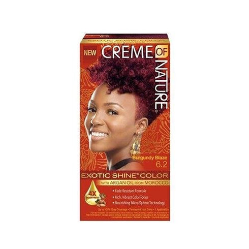 Creme of Nature Exotic Shine Permanent Hair Color (6.2 Burgundy Blaze)